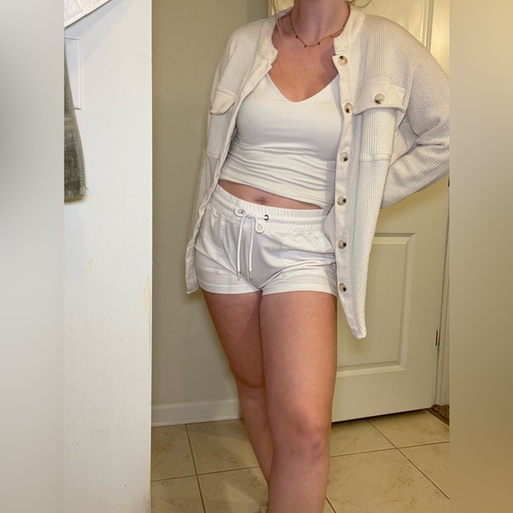 Cream waffle-knit - Picture 5 of 13